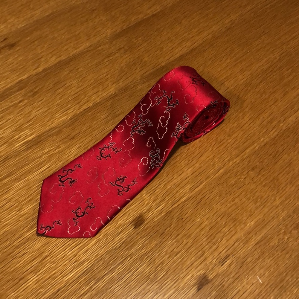 Yun brocade tie